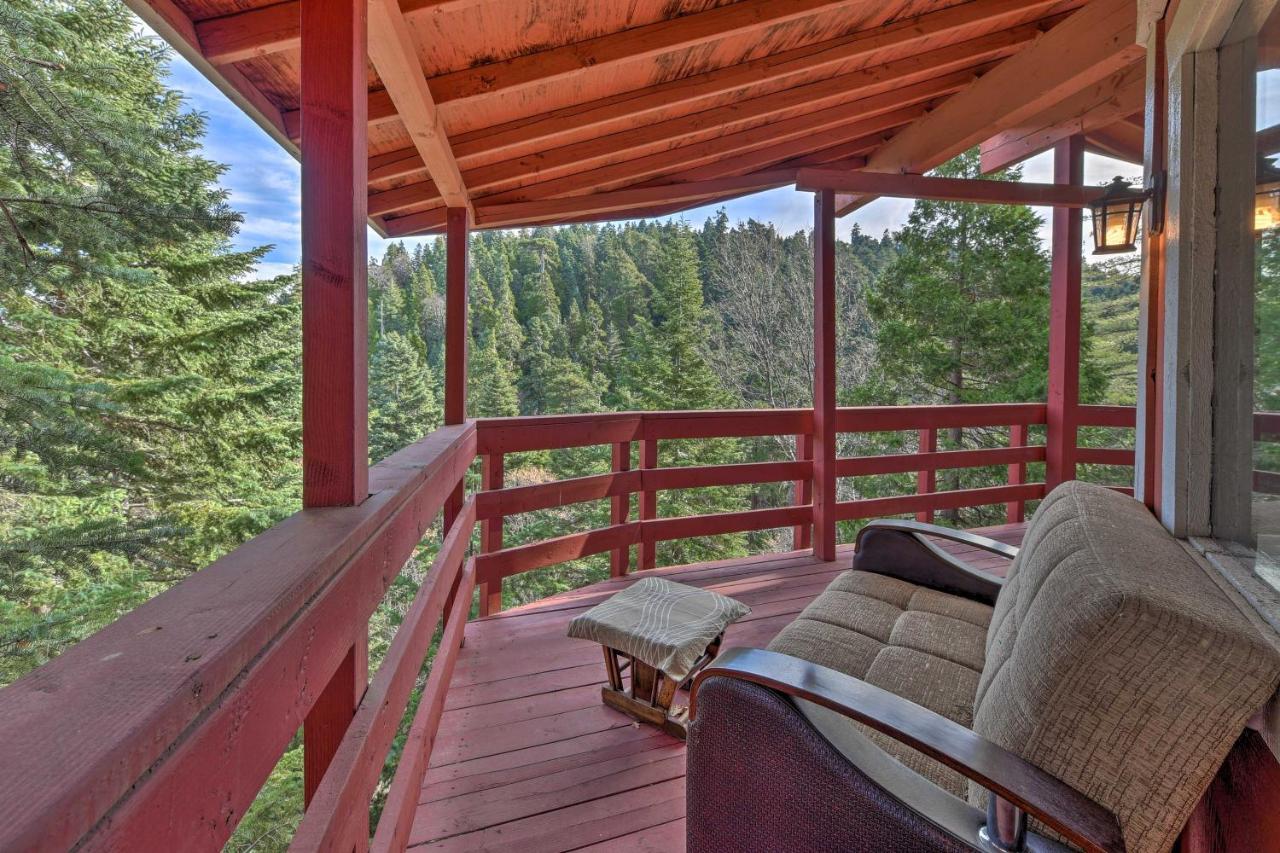 סן ברנרדינו Lake Arrowhead Cabin With Deck And Stunning Mtn Views! מראה חיצוני תמונה